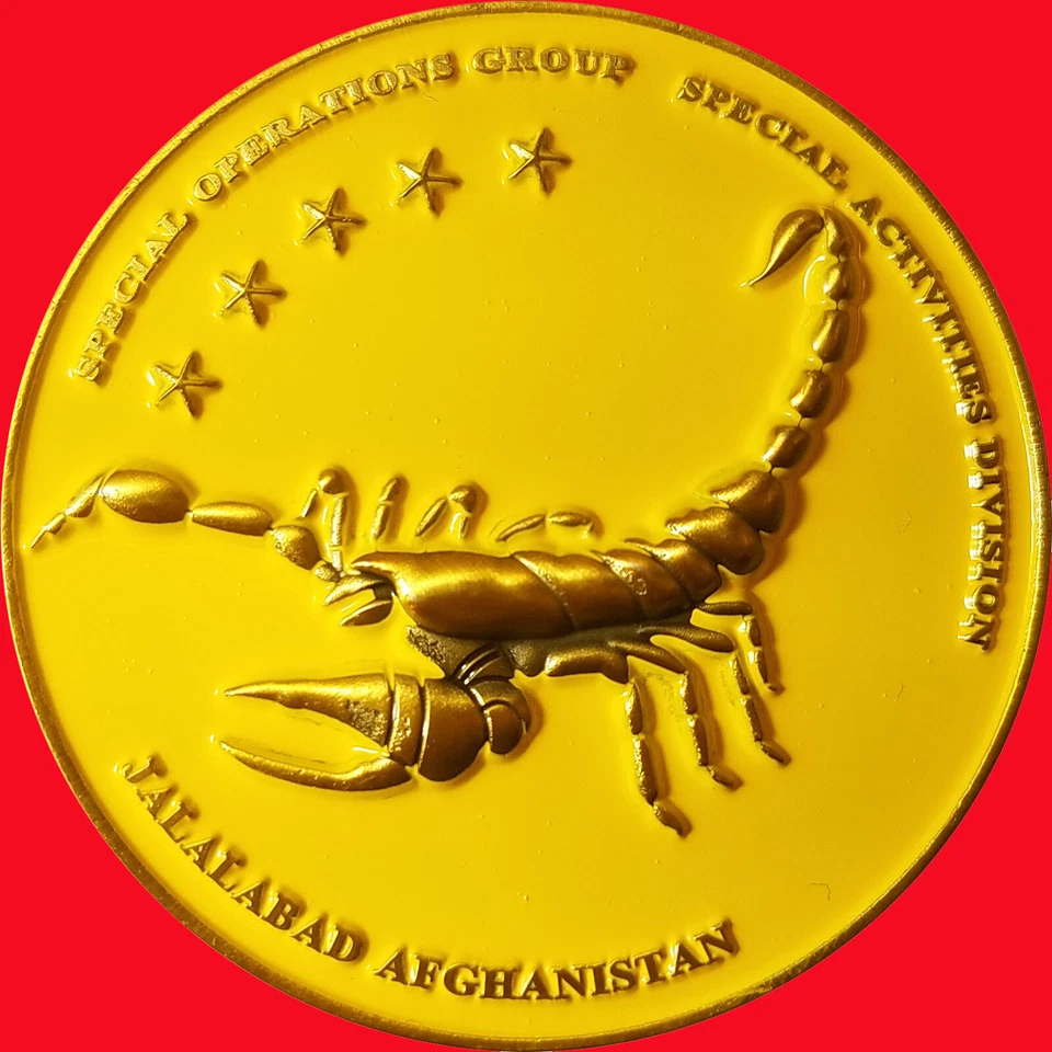 CIA SPECIAL OPERATIONS GROUP JALALABAD AFGHANISTAN  CHALLENGE COIN 2" 42 - Image 3 of 3