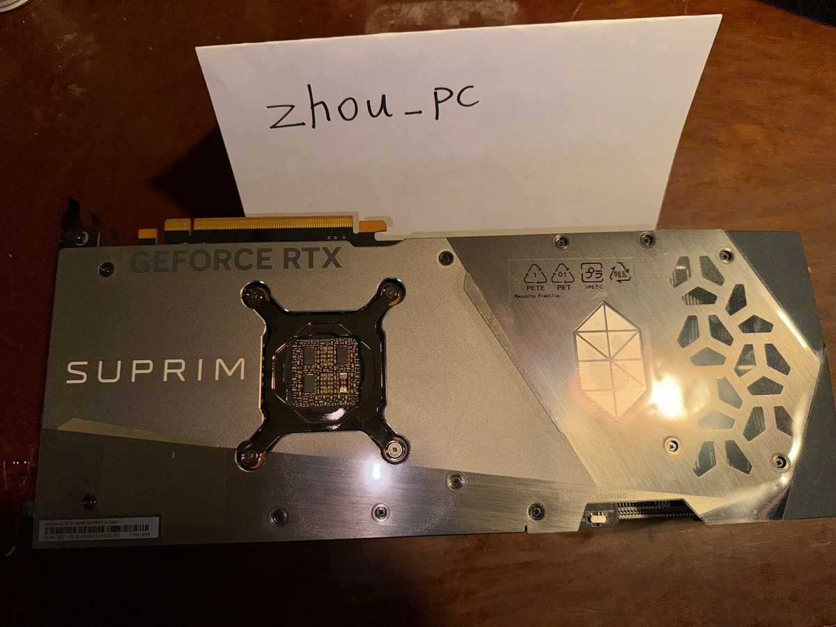 MSI RTX 4090 GAMING Suprim x GPU (No Core & VRAM, for parts