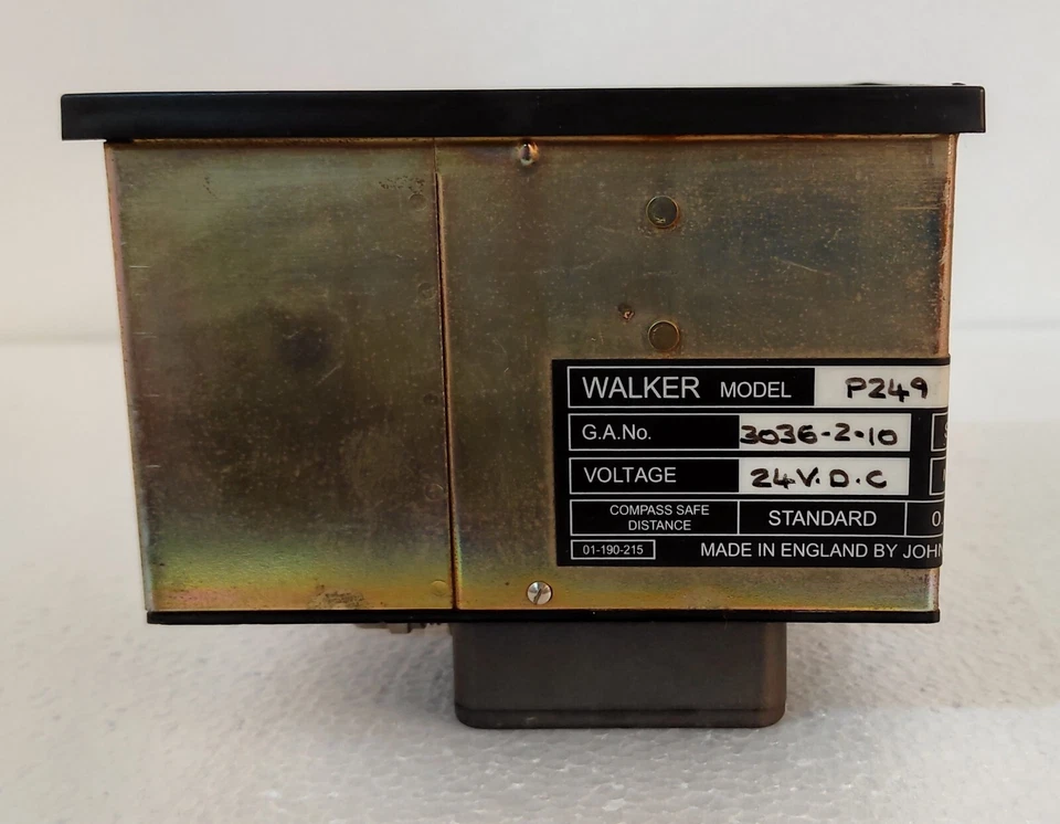 Walker 7070 P249 Electromagnetic Speed Log & Wind Weather Integrated Indicator - Image 2 of 4
