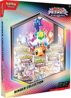 Pokemon TCG: Scarlet & Violet Prismatic Evolutions Binder Collection New Sealed