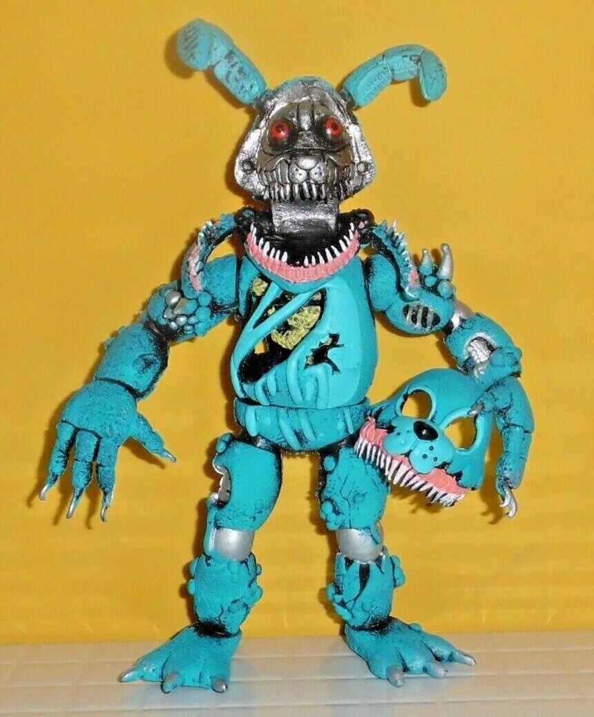 TOY MEXICAN FIGURE FIVE NIGHTS AT FREDDY'S ANIMATRONICS BONNY BLUE