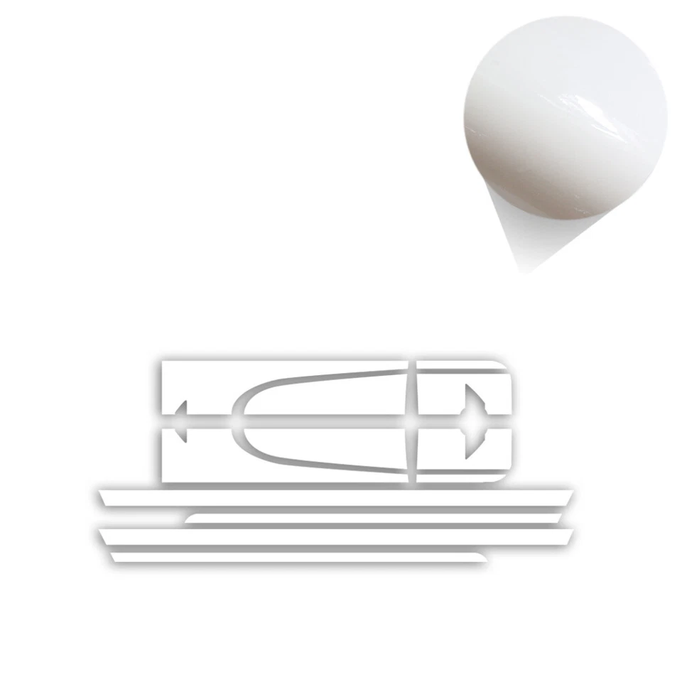 Racing Hood Side Trunk Sticker Stripe Decal Kit For Mini Countryman Cooper S R60 - Изображение 2 из 4