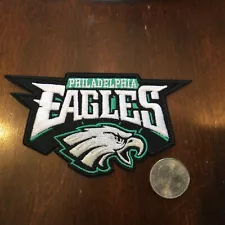 Eagles embroidered iron on Patch  4" x 2.5"