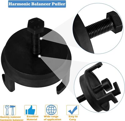 Clip-in Balancer Puller 25264 Harmonic Balancer Puller - Crank