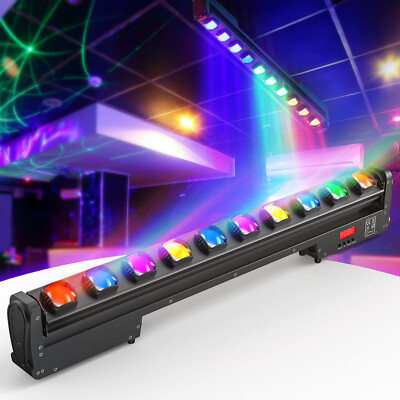 U`King 1/2/4pcs 250W 10 LED RGBW Strahl Wall Wash Moving Head Licht Bar DMX