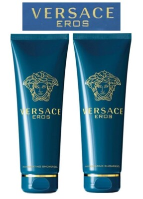 VERSACE EROS 200 ml Duschgel Neu 2x 100ml Shower-Gel Men