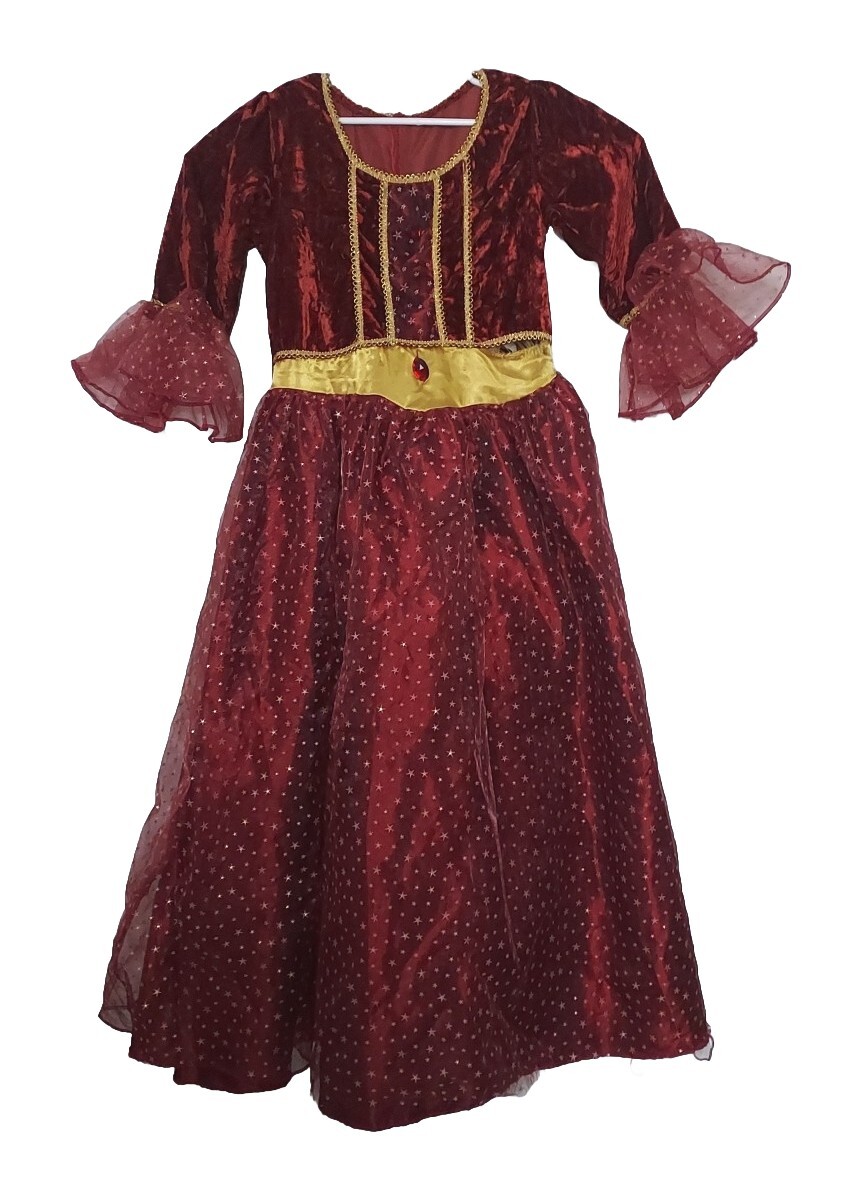 Princess Dress Gold Star Childrens Costume Princess Dress Gold Star Childrens Costume