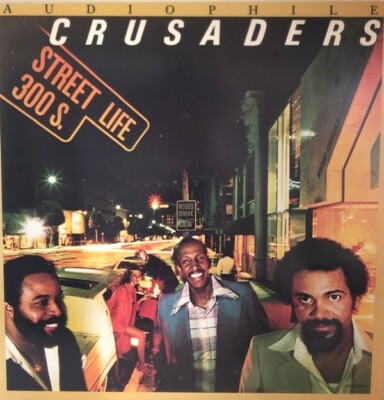 CRUSADERS Street Life LP 1982 Audiophile CRT 16000 Like new!