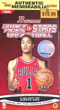 2008-09 Bowman Draft Picks and Stars NBA UNOPENED BLASTER BOX 7 pack/box 5/pack