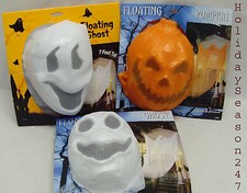 Giant White Floating Ghost Hanging on Tree Porch Halloween Spooky Poseable 7Ft