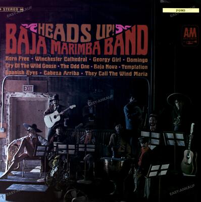 Baja Marimba Band - Heads Up! LP 1967 (VG+/VG+) '
