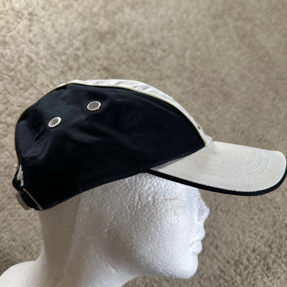 Винтажная шляпа Honda для взрослых черная белая с ремешком сзади B-A-R Honda F1 JB03 TS04 Racing 34 - Изображение 4 из 4