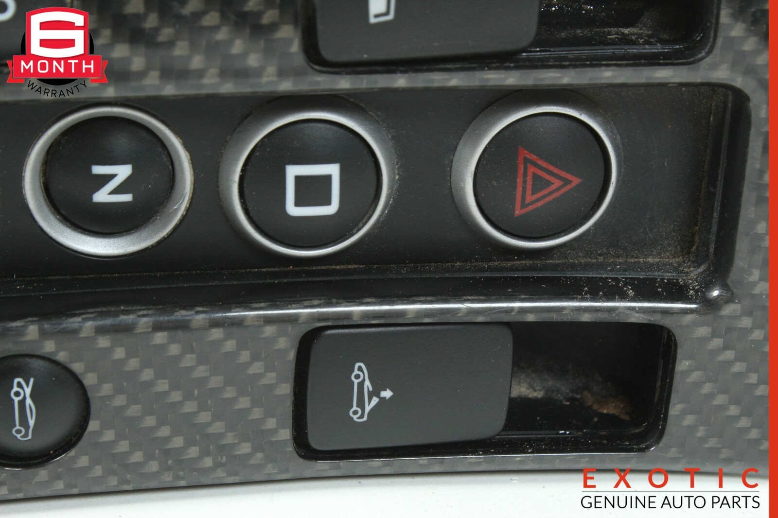 15-17 McLaren 650S Center Console Control Switch Panel OEM
