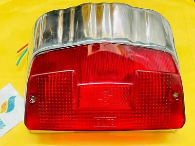 LAMBRETTA GP REAR LIGHT ALLOY METAL POLISHED TAIL LAMP | eBay