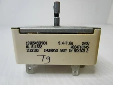 GE Electric Range Infinite Switch (240V, 5.4-7A)  WB24T10145  191D5452P001  ASMN