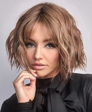 ROSANNA Wig by RENE OF PARIS *ANY COLOR HeatFriendly! Lace Frt +Ctr Lace Prt NEW