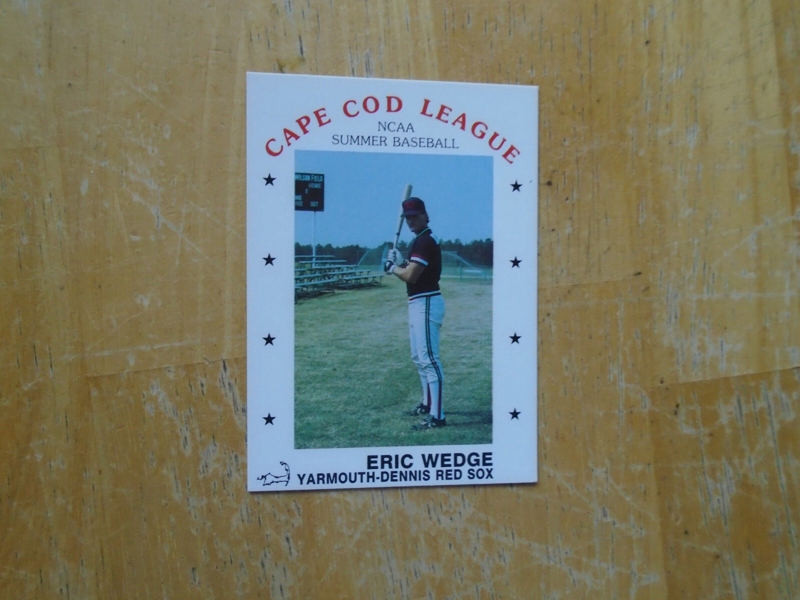 Eric Wedge # 51 1988 P&L Promotions Cape Cod league Card | eBay