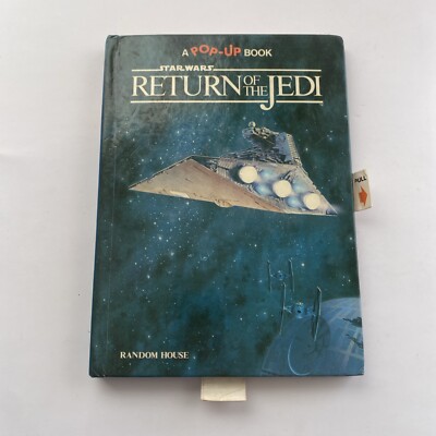 Vintage Random House pop up hardback book Star Wars Return of the