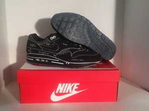 Details About Nike Air Max 1 Tinker Sketch To Shelf Black Size 12 Ds Deadstock