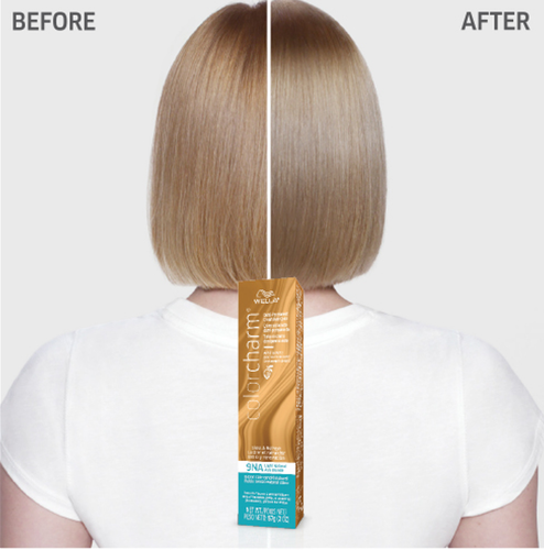 FULL SET Wella Demi Perm Hair Dye + 10vol Developer 9NA Light Natural Ash Blonde - Picture 3 of 9