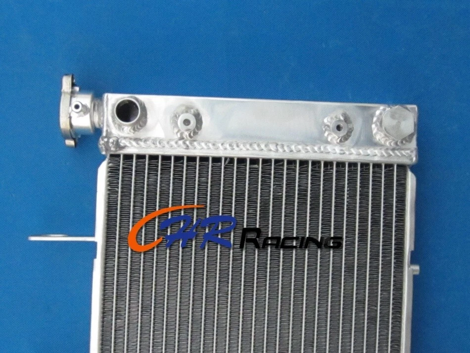 Radiador de aluminio de 2 filas + ventilador para Can-Am Rally 175 Bombardier Rally200 2003-2007 Foto 4 de 4