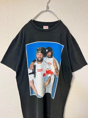 Supreme Ghostface Killah Raekwon 05Fw Elmo Photo Tee Black T-Shirt 
