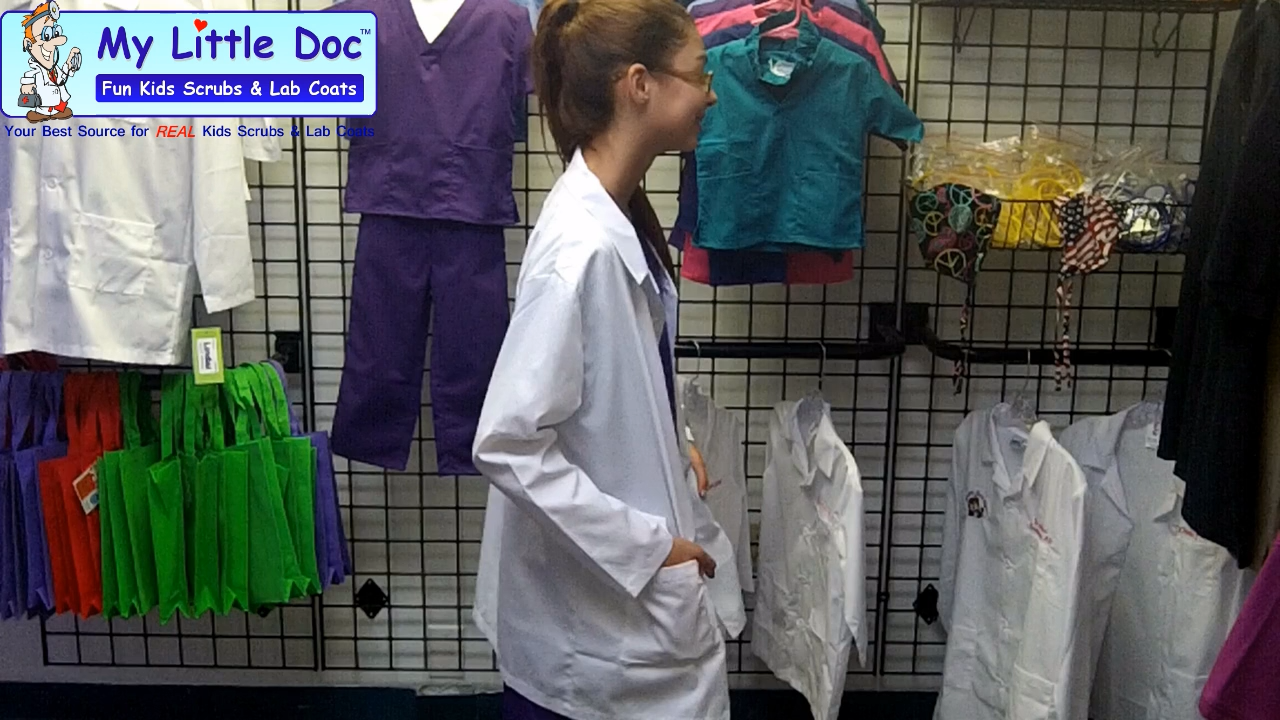 Kids Lab Coat REAL Childrens Scientist Doctor Lab Coats eBay