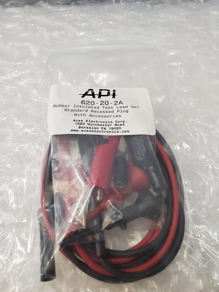 JUEGO DE CABLES DE PRUEBA API 620-20-2A