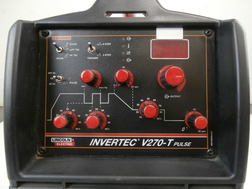 Lincoln Electric Invertec V270-T 2V Impuls 52008 Stick WIG Schweißgerät getestet funktioniert - Bild 10 von 11