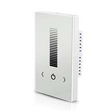Wall-Mounted Glass Touch Panel LED Dimmer Swi...