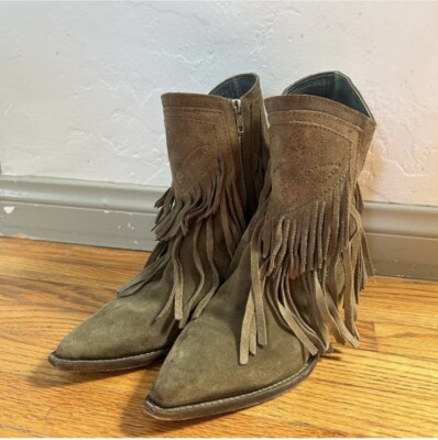 Free People Lawless Fringe Western Boots Lawless Fringe Mid Boots | Free People main image 3