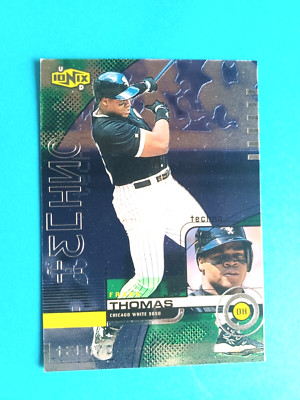 1999 UD IONIX FRANK THOMAS #R70 TECHNO PARALLEL CHICAGO WHITE SOX
