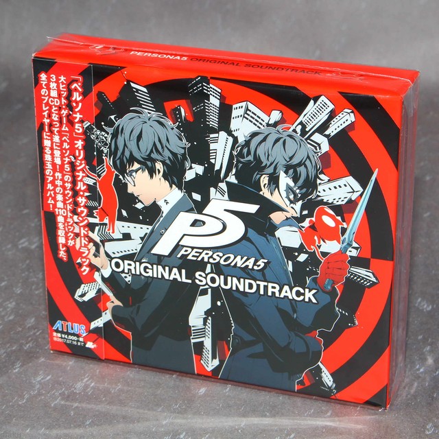 Persona 5 Original Soundtrack Music Cd 110songs 3discs For Sale Online Ebay