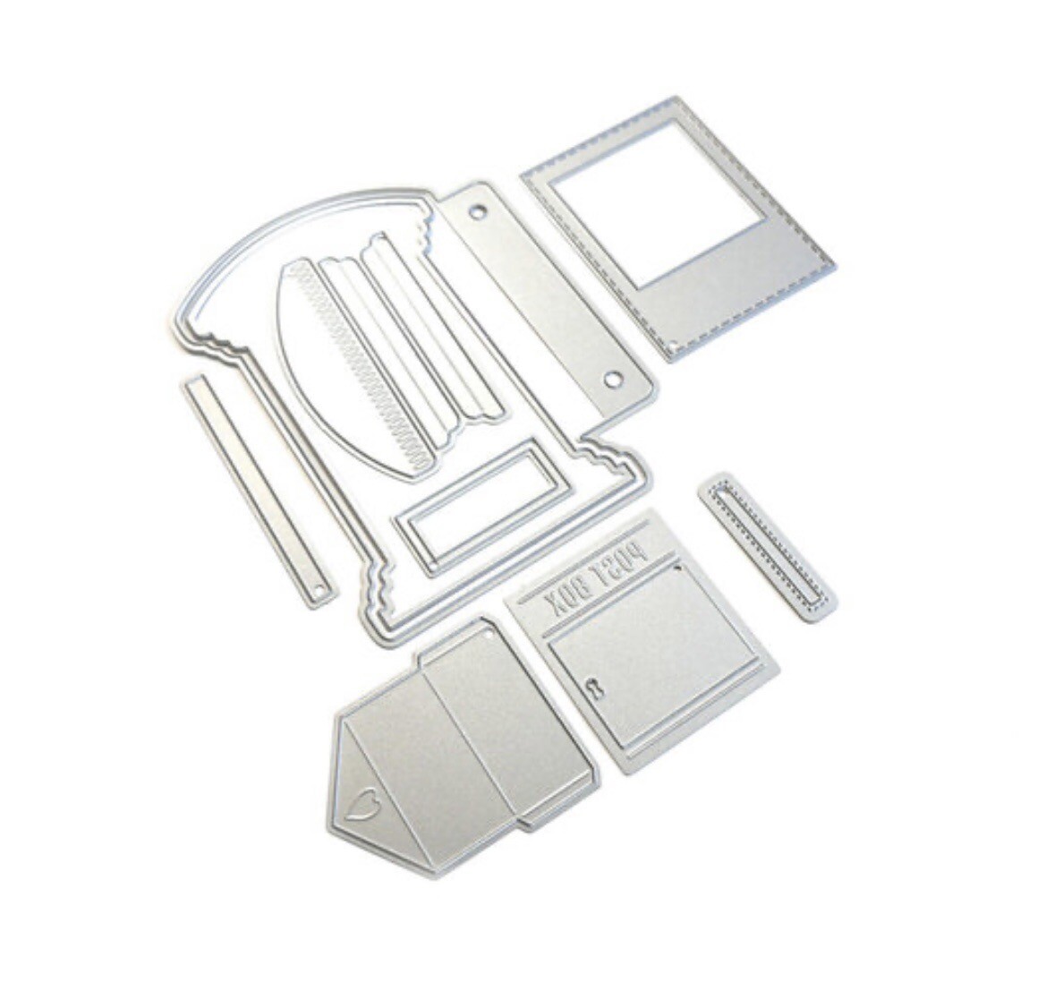 Planner Craft Mail Post Pages Metal Cutting Dies-image