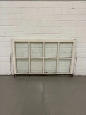 Reclaimed Georgian 8 Panel Wooden Panel Sash Window 940x600