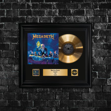 Copy Signed LP Vinyl - Megadeth - Memorabilia Gift | PGR