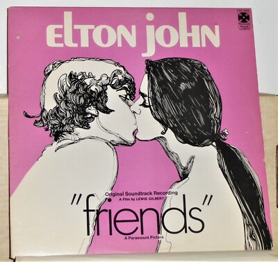 Elton John - Friends - 1971 Vinyl LP Record Album