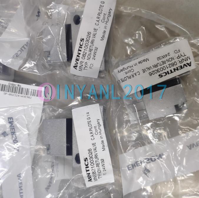 1PCS New AVENTICS 0821003026 check valve