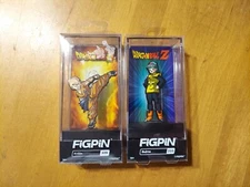 LOT 2 Bulma 366 & Krillin 839 Dragon Ball Z FigPin Set READ