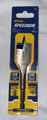 Irwin Speedbor Wood Boring Bit With Hex Shank, 1 x 4-In. -87916
