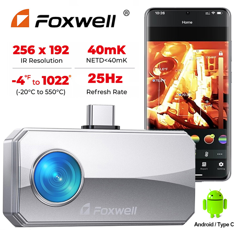 RT100 Home & Industry Infrared Thermal Imager 256x192 Thermal Camera for Android