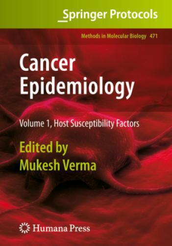 Thumbnail - Cancer Epidemiology Volume 1, Host Susceptibility Factors 2079