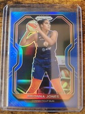 2021 WNBA Prizm Brionna Jones Blue Prizm 142/149 #8 Connecticut Sun