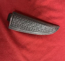 8.25” Handmade Leather Sheath Holster Accommodates Blade Up To 6.5” Long JT