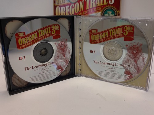 OREGON TRAIL PIONEER ADVENTURES 3rd ED (Learning Co 1997) ages 10+ CD-ROM MAC - Picture 5 of 13