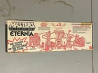 1986 Vintage MOTU ETERNIA Playset Cardboard BOX TOP LINE ART Piece He-Man
