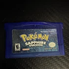 Nintendo Pokémon Sapphire Version Game Boy Advance 2003 Works! (Dry Battery)
