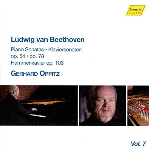 98207 Gerhard Oppitz Beethoven - Piano Sonatas, Vol. 7 /Oppitz CD 98207 NEW