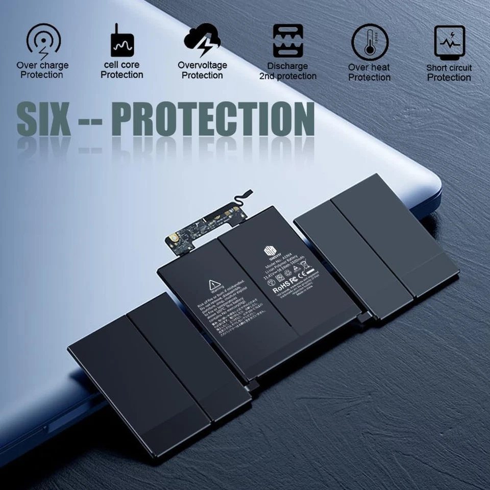 Lithium Polymer Battery for MacBook Pro 13 Inch (2018, 2019, 2020) - OEM Upgrade - Image 4 of 4