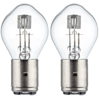 2x HELLA STANDARD S2 HALOGEN GLÜHLAMPEN 12V 35/35W BA20D | 8GD 002 084-131